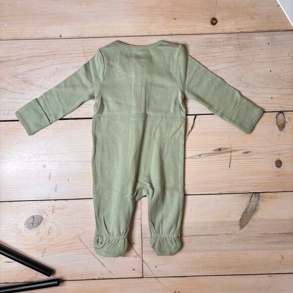 Cloud Island NWOT 3-Pack Baby Sleepers Green, Green, Gray Size 0-3 Months - Picture 11 of 15